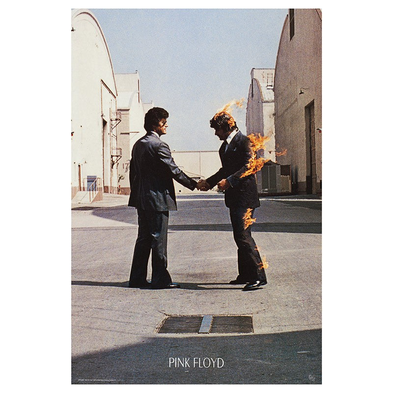 Pink Floyd - "Wish You Were Here" - Poster Design PINK FLOYD Licensed