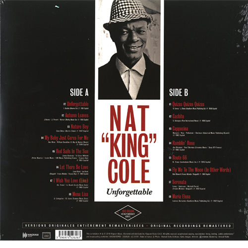 Nat 'King' Cole - Unforgettable - LP