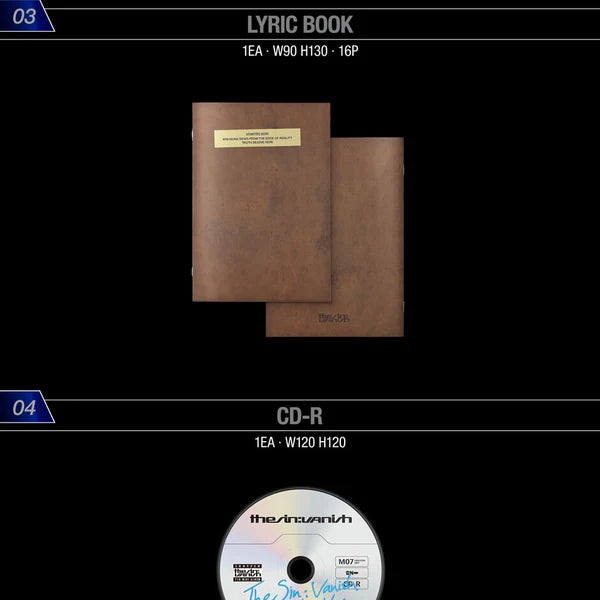 ENHYPEN - 7th Mini Album [THE SIN : VANISH] - CD