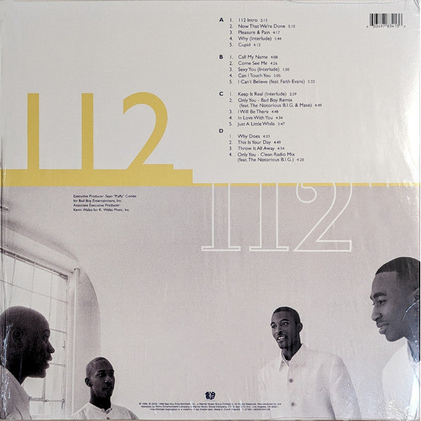 112 - 112 (إصدار محدود من الفينيل الأبيض والأسود) - أسطوانتان