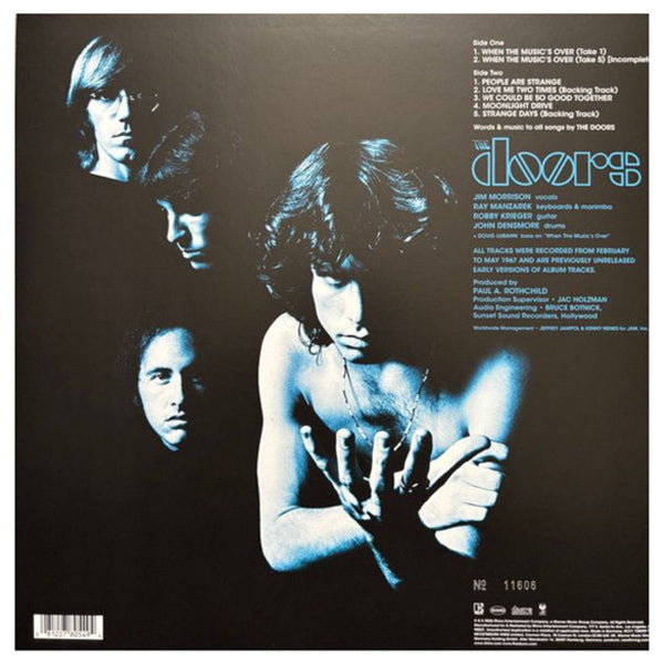 Doors  -  Strange Days 1967: A Work In Progress, Part 2 (Transparent Turquoisse Vinyl - Poster) (RSD 2026) - LP