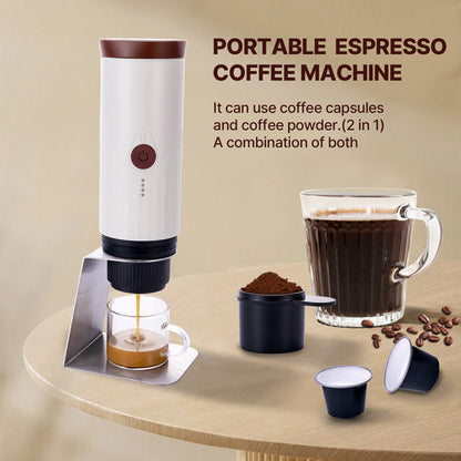 Takeawake - Portable Espresso Machine with Premium Battery Capacity, Self-Heating and  20 Bars Pressure - Pink