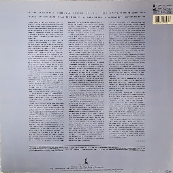 Grace Jones - Island Life - LP - (Used Vinyl)