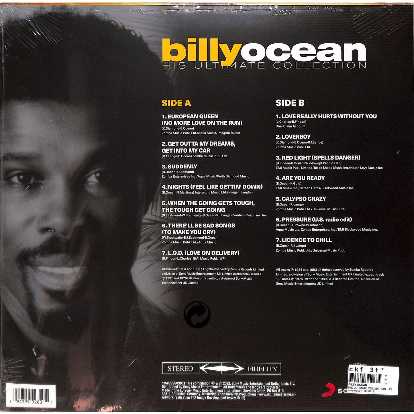 بيلي أوشن - مجموعته الكاملة - ألبوم