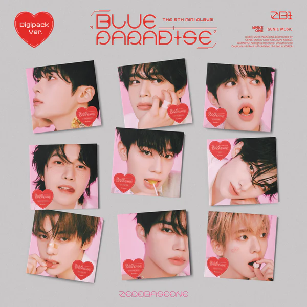 ZEROBASEONE - 5th Mini Album [BLUE PARADISE] - (Digipack Ver.)