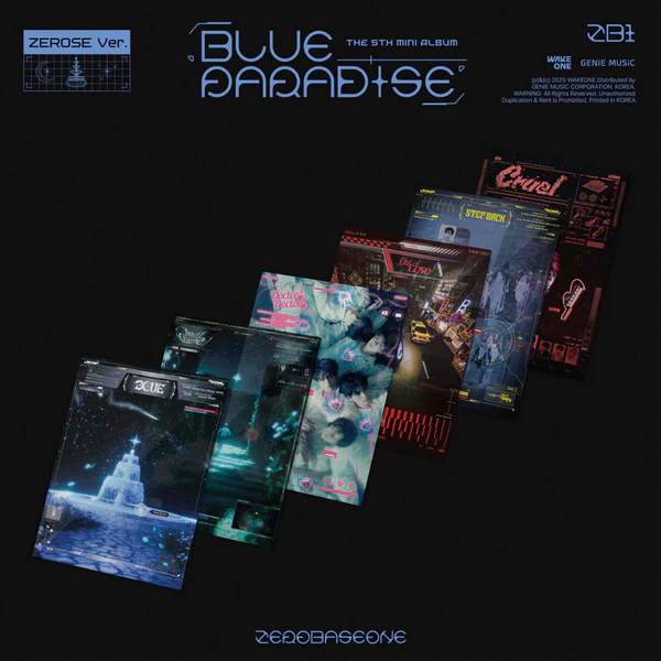 ZEROBASEONE - 5th Mini Album [BLUE PARADISE] - (ZEROSE Ver.)