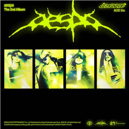 aespa - 2nd Full Album [LEMONADE] (ACID Ver.)