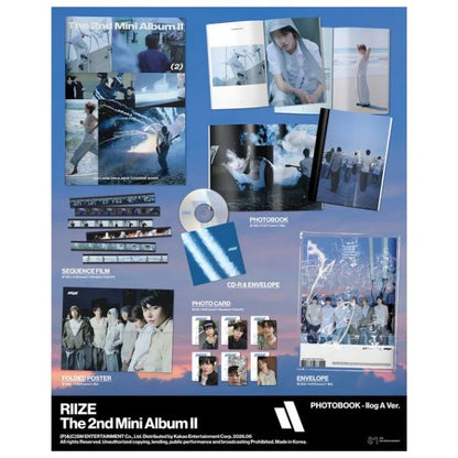 RIIZE - 2nd Mini Album [II] (Photobook Ver.) - CD