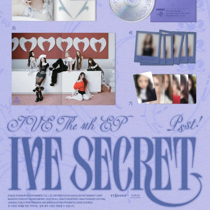 IVE - الألبوم الرابع [IVE SECRET] (نسخة عشوائية)