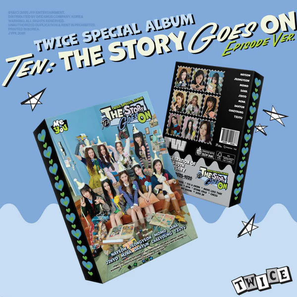 TWICE - Special Album [TEN: The Story Goes On] (EPISODE  Ver.) - CD