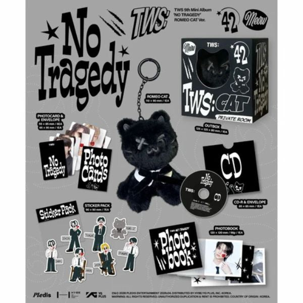TWS - 5th Mini Album [NO TRAGEDY] (ROMEO CAT Ver.)