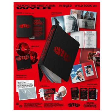 TAEYONG (NCT) - 1st Full Album [WYLD] (WYLD BOOK Ver.) - CD