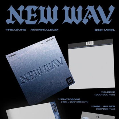TREASURE - 4th Mini Album [NEW WAV] - CD