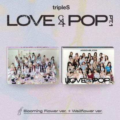 tripleS -[<LOVE&POP> pt.1] - CD