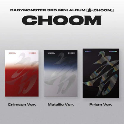 BABYMONSTER - 3rd Mini Album [CHOOM] (3 VERSIONS)