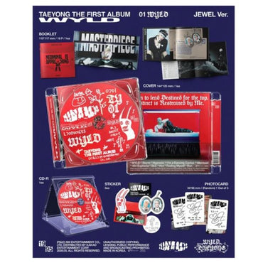 TAEYONG (NCT) - 1st Full Album [WYLD] (Jewel Case Ver.) - CD