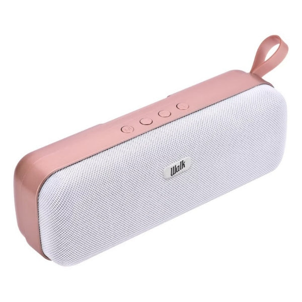 Walk Audio Wireless Fabric Speaker 5W 1200mah (Rose Gold)