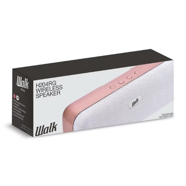 Walk Audio Wireless Fabric Speaker 5W 1200mah (Rose Gold)