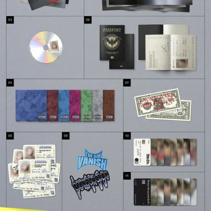 ENHYPEN - 7th Mini Album [THE SIN : VANISH] (FUGITIVES Ver.)(Random) - CD