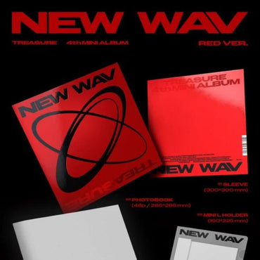 TREASURE - 4th Mini Album [NEW WAV] - CD