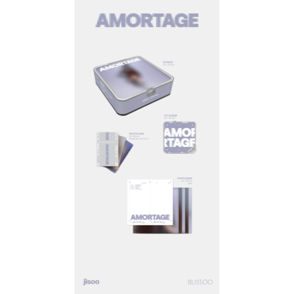 JISOO - 1st Mini Album [AMORTAGE] - (APP Ver.)