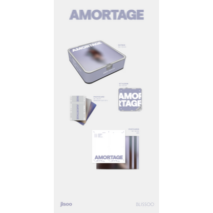 JISOO - 1st Mini Album [AMORTAGE] - (APP Ver.)