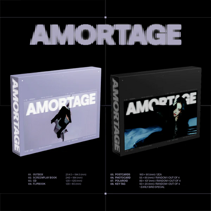 JISOO - الألبوم المصغر الأول [AMORTAGE] - (إصدار فاخر)