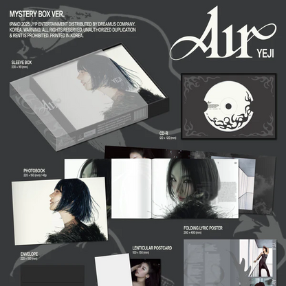 YEJI (ITZY) - 1st Mini Album [Air] - (Mystery Box Ver.)