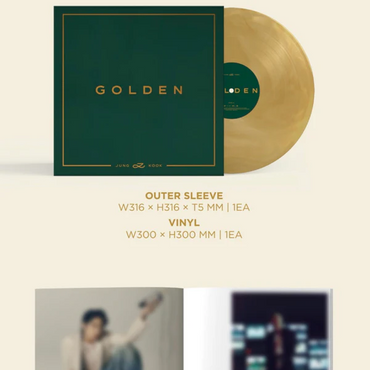 جونغ كوك - الألبوم المنفرد الأول Golden - LP