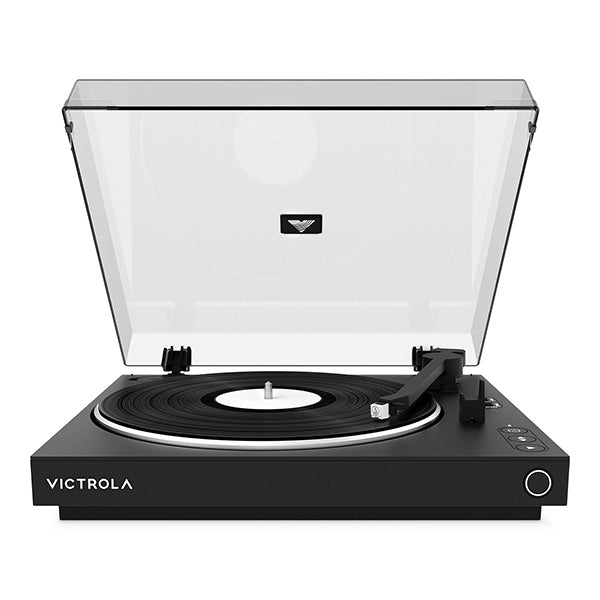 مشغل أسطوانات أوتوماتيكي من فيكترولا VPT-800-BLK-INT - أسود