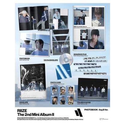 RIIZE - 2nd Mini Album [II] (Photobook Ver.) - CD