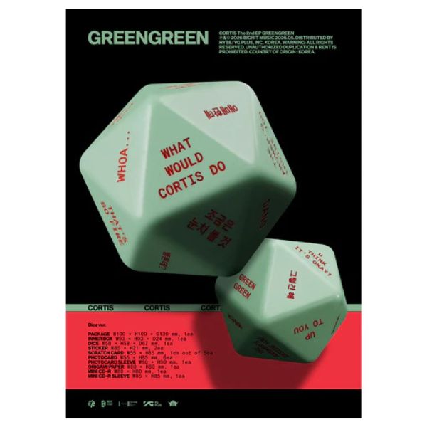 CORTIS - 2nd EP [GREENGREEN] (Dice Ver.)