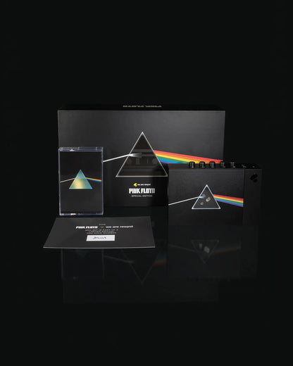 WE ARE REWIND × PINK FLOYD Collector's Box Set - Limited Edition - Cassette Player, Included Cassette and Numbered Authenticity Card