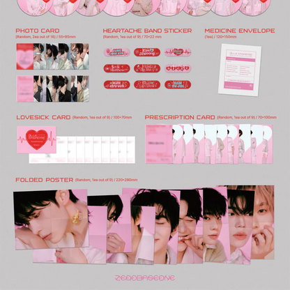 ZEROBASEONE - 5th Mini Album [BLUE PARADISE] - (Digipack Ver.)