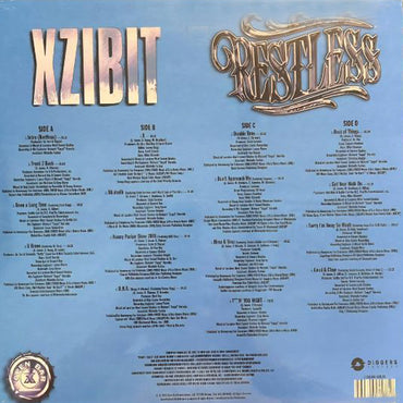 Xzibit  -  Restless (Remastered - Black & Blue Marbled Vinyl) (RSD 2026) - 2LP