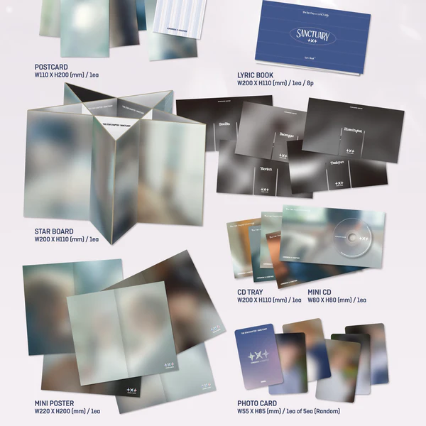 Tomorrow X Together - 7th Mini Album The Star Chapter - Sanctuary - (Angel Ver.)