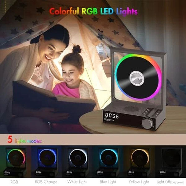 مشغل أقراص مدمجة بتقنية بلوتوث من هوت (C229A) - تيتانيوم