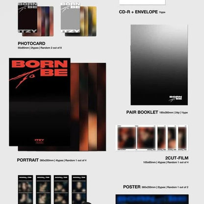 ITZY - Mini Album - Born To Be