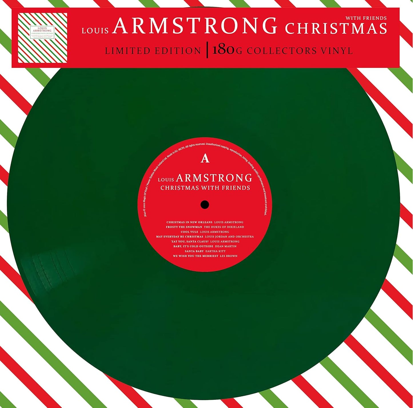 Louis Armstrong - Christmas With Friends (Limited Edition Green vinyl) - LP
