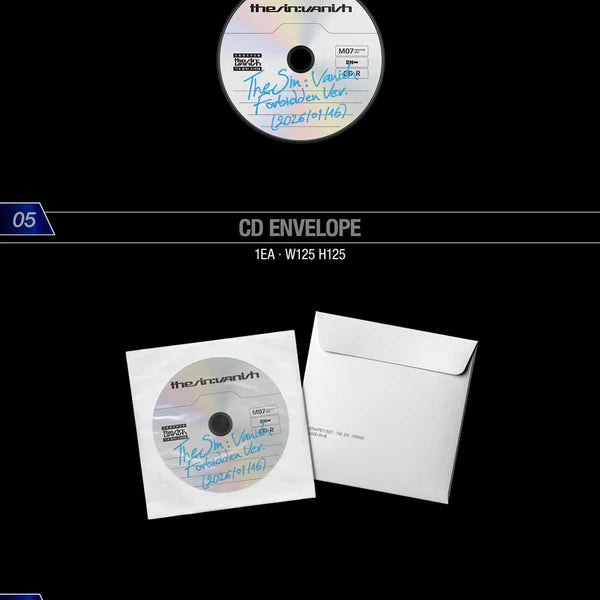 ENHYPEN - 7th Mini Album [THE SIN : VANISH] - CD