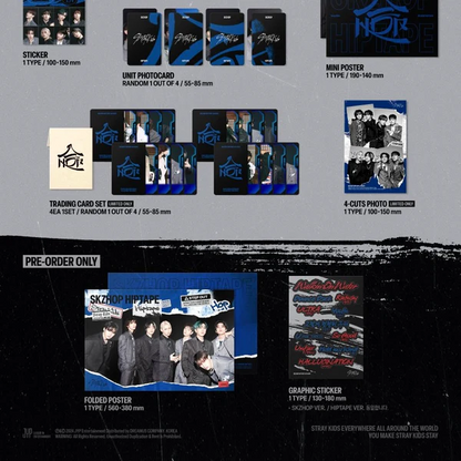 Stray Kids - Skzhop Hiptape 合 (Hop) - (Special Gift : Photocard 1 Ea)