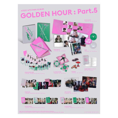 ATEEZ - 14th Mini Album [GOLDEN HOUR : Part.5]