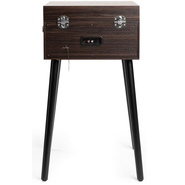 Victrola VTA-75-ESP Liberty 5-in-1 Turntable Music EntertainmentCenter with Bluetooth Wireless FM Radio USB Recorder Wood (Espresso)