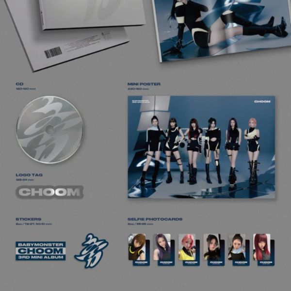 BABYMONSTER - 3rd Mini Album [CHOOM] (3 VERSIONS)