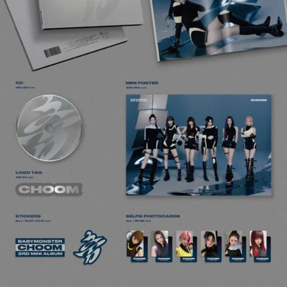 BABYMONSTER - 3rd Mini Album [CHOOM] (3 VERSIONS)