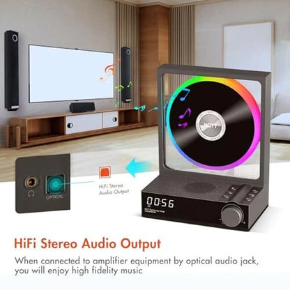 مشغل أقراص مدمجة بتقنية بلوتوث من هوت (C229A) - تيتانيوم