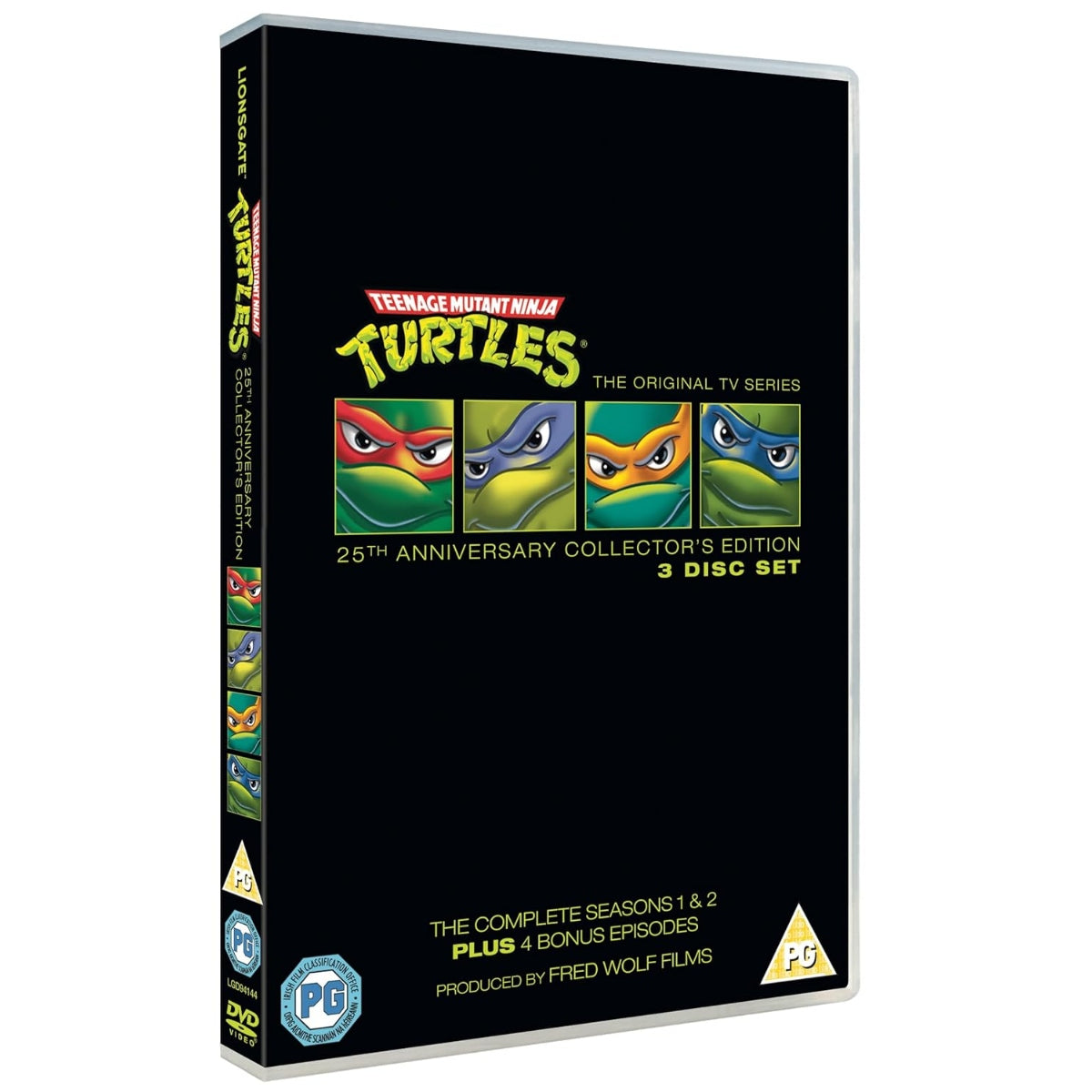 Teenage Mutant Ninja Turtles - Complete Seasons 1-2 (25th Anniversary Collector's Edition) - 3 DVD Set