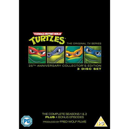 Teenage Mutant Ninja Turtles - Complete Seasons 1-2 (25th Anniversary Collector's Edition) - 3 DVD Set