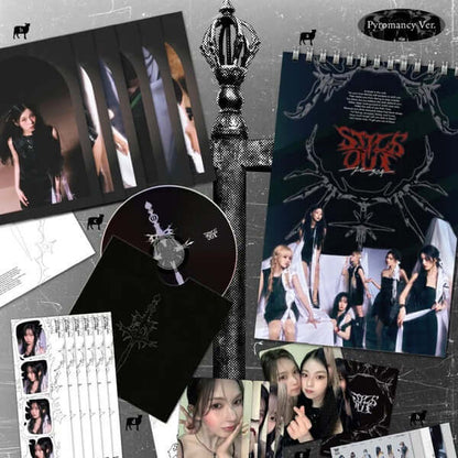 ألبوم Nmixx المصغر الثالث [Fe3O4: Stick Out] (هدية خاصة: بطاقة صور سيلفي واحدة) - قرص مضغوط