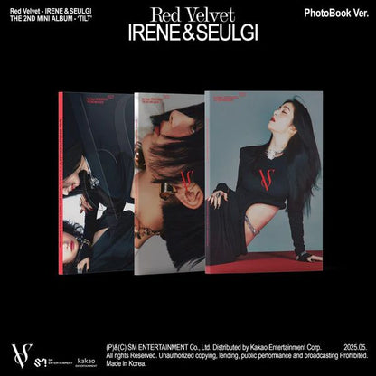 Irene & Seulgi - 2nd Mini Album [Tilt] Photobook Version - CD